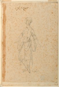 Proyecto para un disfraz de ballet de un bufón oriental de Unknown artist