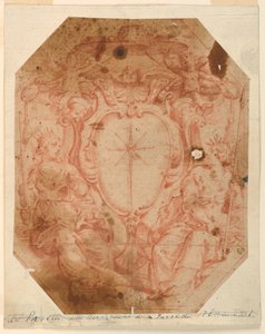 Proyecto para el Escudo de Armas de un Prelado de Unknown artist