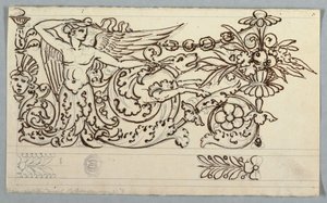Proyecto para la decoración de un friso de Unknown artist