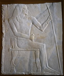 Relieve de Nyankhnesut Sentado de Unknown artist