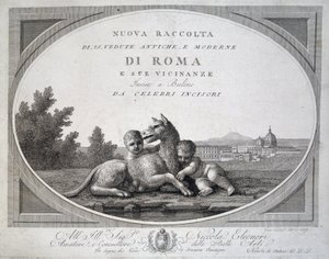 Rómulo y Remo y la loba - en 