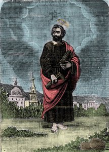 Representación del apóstol San Judas o Judas Tadeo. de Unknown artist