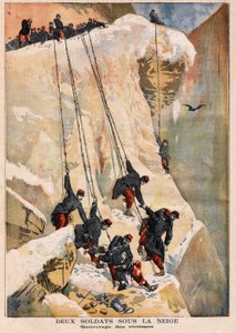 Rescate de 2 soldados del 97º regimiento de línea de Unknown artist
