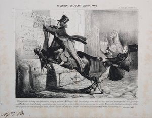 Réglement du Jockey Club de Paris: Cada miembro del Jockey Club debe tener un jockey y un caballo...