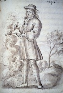 Rhabdomancia: tratado titulado “la física oculta o tratado de la vara divina y sus usos para el descubrimiento de fuentes de agua, minas...” por el Abad de Vallemont: diferentes formas de usar la vara del buscador. Manuscrito del siglo XVIII