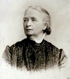 Retrato de la escritora inglesa Jessie White Mario, enfermera durante las campañas de Giuseppe Garibaldi, esposa del patriota italiano Alberto Mario