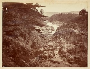 [Rocky river view] de Unknown artist