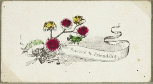 Sagrado a la amistad (san valentín) de Unknown artist