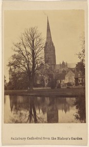 Catedral de Salisbury desde el Jardín del Obispo de Unknown artist