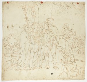 Escena de la historia romana