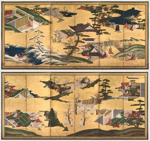 Escenas del cuento de Genji
