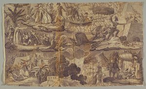 Escenas de la Guerra de Independencia Griega de Unknown artist