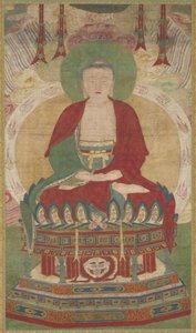 Seated Amitābha de Unknown artist