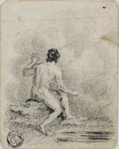 Desnudo masculino sentado de Unknown artist