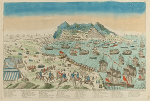 Sitio de Gibraltar, 1782 de Unknown