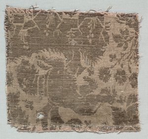 Silk Fragment de Unknown artist