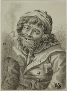 Capitán de mar fumando
