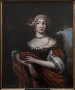 Retrato de la Condesa Sofía Amalia de Nassau-Siegen (1650-1688), Duquesa de Curlandia
