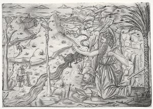 San Jerónimo en penitencia de Unknown artist