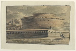Diseño de escenario: Exterior de edificio circular