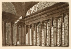 Diseño de escenario, interior de salón