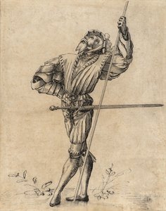 Landsknecht de pie de Unknown artist