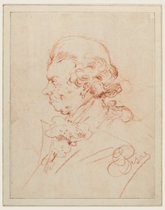 Estudio para retrato de un hombre de Unknown artist