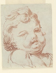 Estudio de la cabeza de un niño de Unknown artist