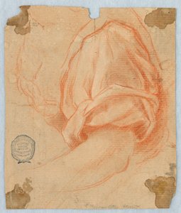 Estudio de la parte superior del brazo izquierdo de un hombre de Unknown artist