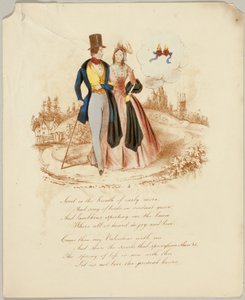 Dulce es el aliento de la mañana temprana (san valentín) de Unknown artist