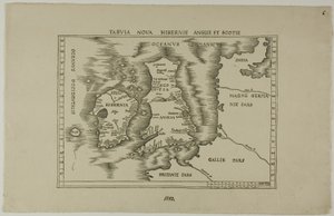 Tabuia Nova Hibernia Inglaterra y Escocia de Unknown artist