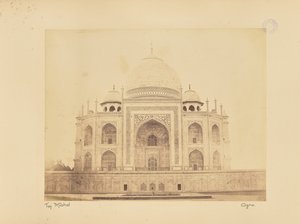 Taj Mahal. Agra de Unknown artist