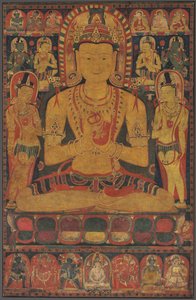 Tantric Buddha Vairochana as Vajrasattva de Unknown artist