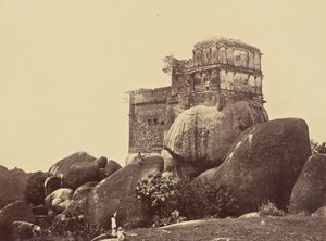 Templo de Mutti Mahal. Jubblepore de Unknown artist