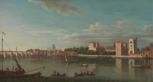 Támesis en el Palacio de Lambeth de Unknown artist
