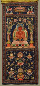 Thangka with the Seventh Bodhisattva