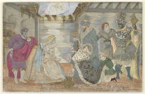 La adoración de los Magos de Unknown artist
