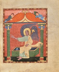 El ángel ante la tumba vacía de Cristo de Unknown artist