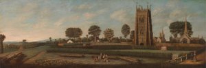 El campanario de Evesham de Unknown artist