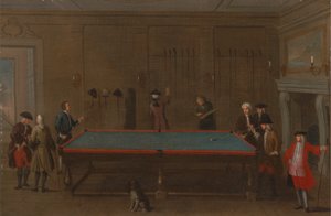 Sala de billar de Unknown artist