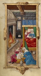 El nacimiento de la Virgen