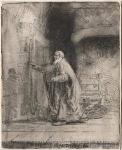 The Blindness of Tobit: The Large Plate de Unknown artist