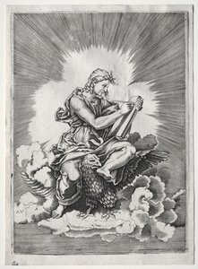 Los cuatro evangelistas: San Juan de Unknown artist