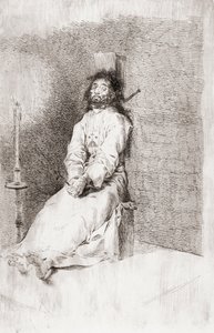 El hombre garroteado, c.1780