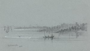 El puerto de Southampton de Unknown artist