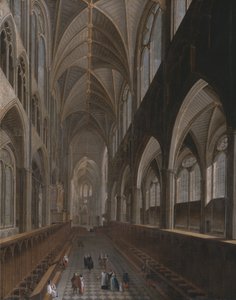 Interior de la Abadía de Westminster de Unknown artist