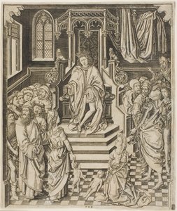 El juicio de Salomón de Unknown artist