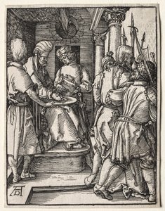 The Little Passion: Pilate Washing his Hands de Unknown artist