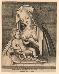 La Madonna y el Niño de Unknown artist