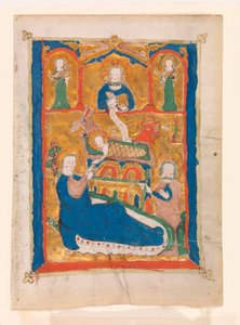 La Natividad con Dios Padre, José y Ángeles de Unknown artist